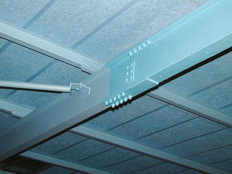 فایرپروف اسکلت فلزی