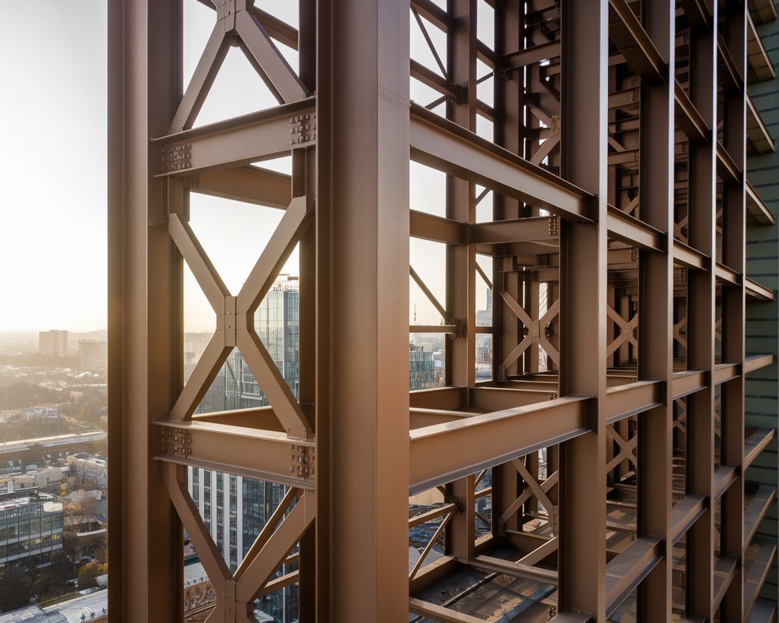 فایرپروف اسکلت فلزی