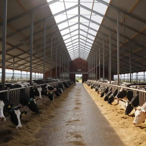 ساخت سوله گاوداری