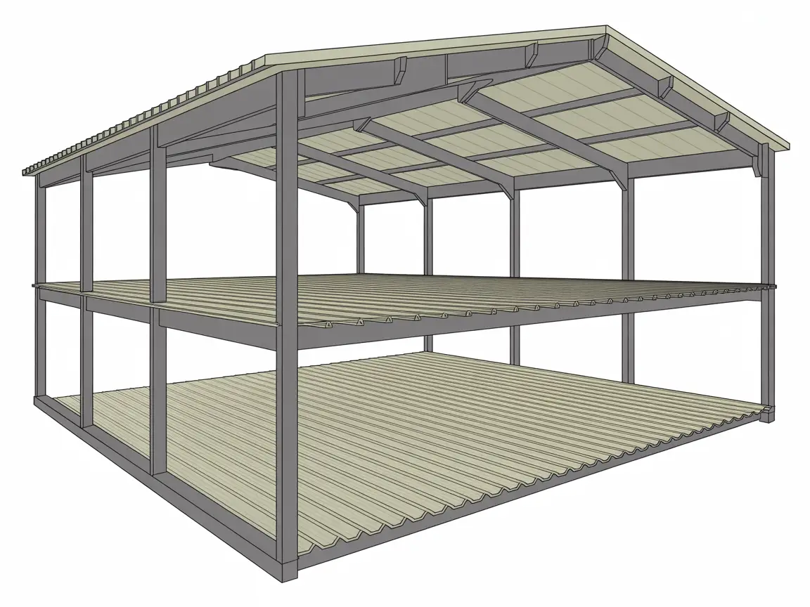 ساخت سوله در دوطبقه