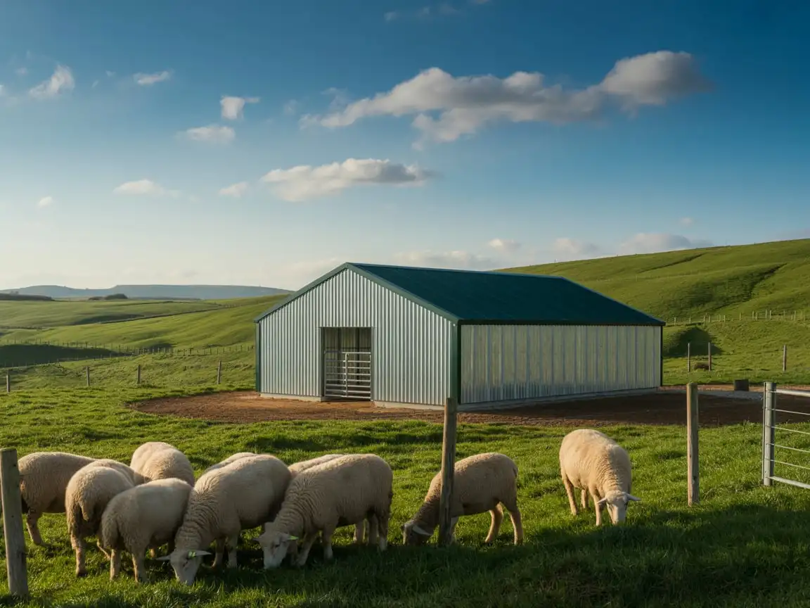 ساخت سوله دامداری