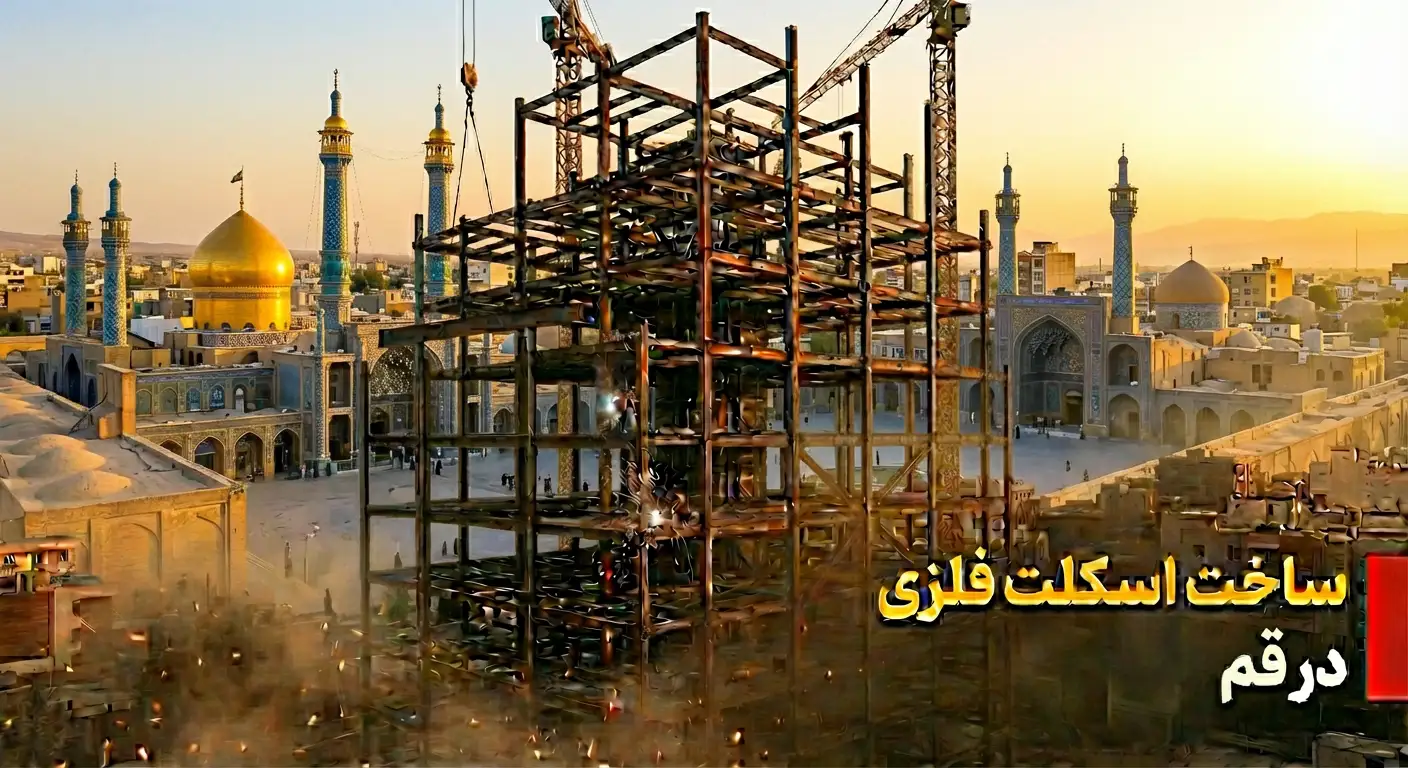 اسکلت فلزی قم