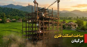 ساخت اسکلت فلزی در گیلان