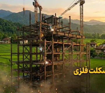 ساخت اسکلت فلزی در گیلان
