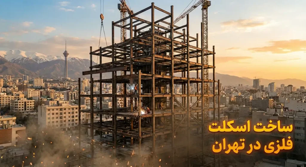 ساخت اسکلت فلزی در تهران