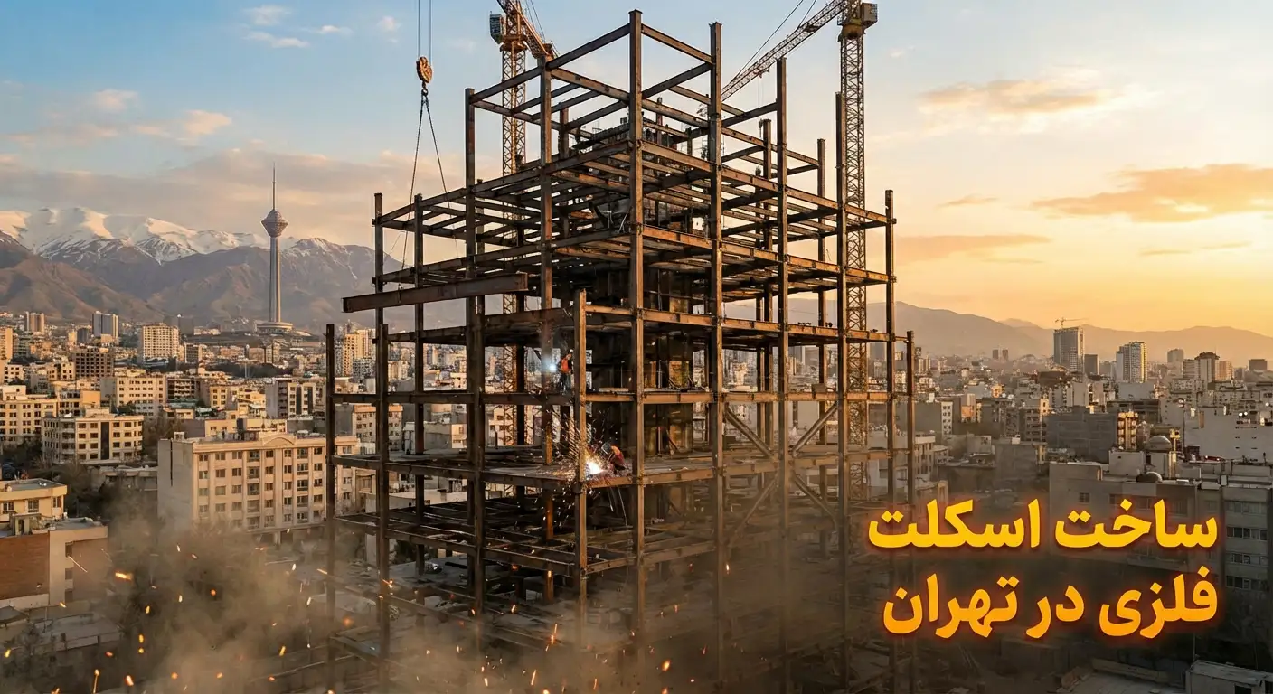 ساخت اسکلت فلزی در تهران