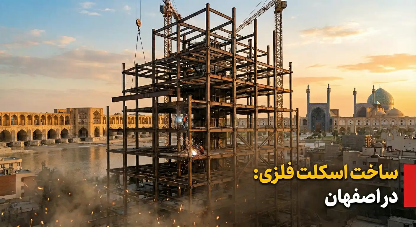 اسکلت فلزی اصفهان