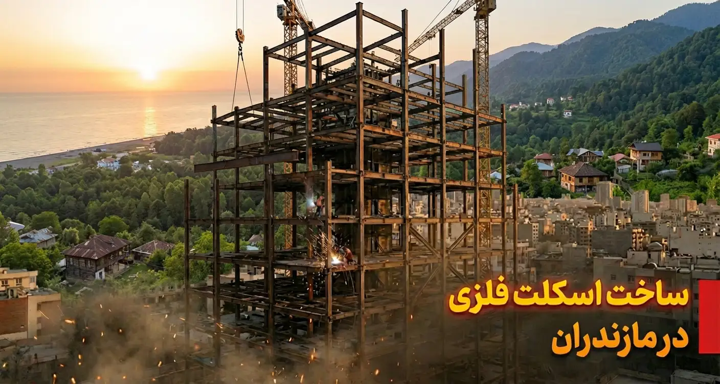 اسکلت فلزی مازندران