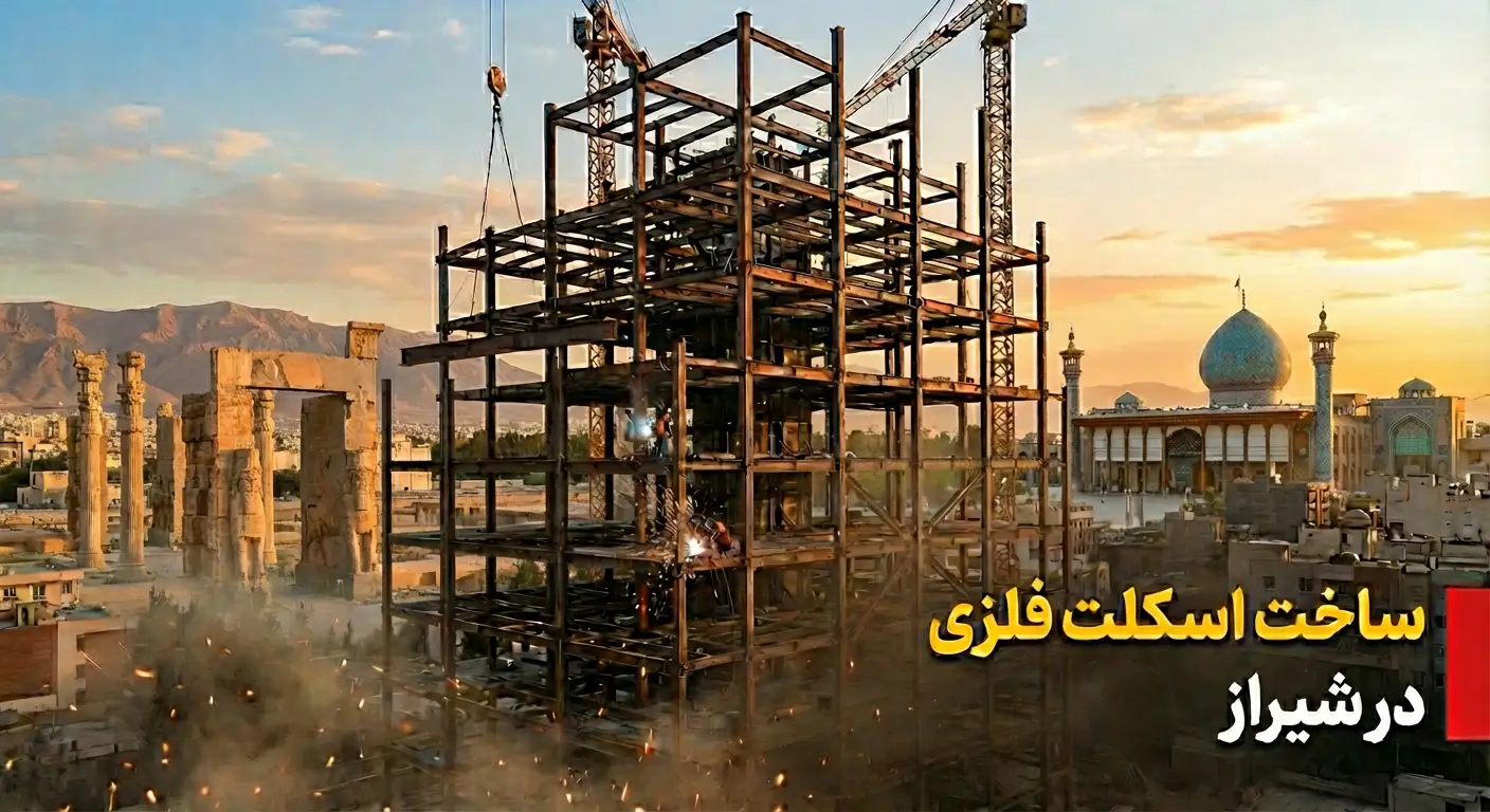 ساخت اسکلت فلزی شیراز