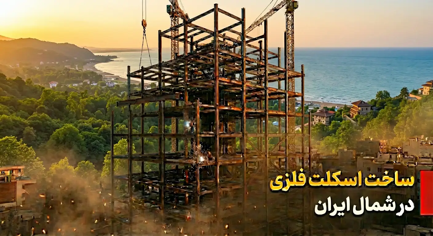 اسکلت فلزی در شمال